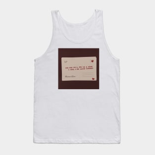 Name Postcard Tank Top